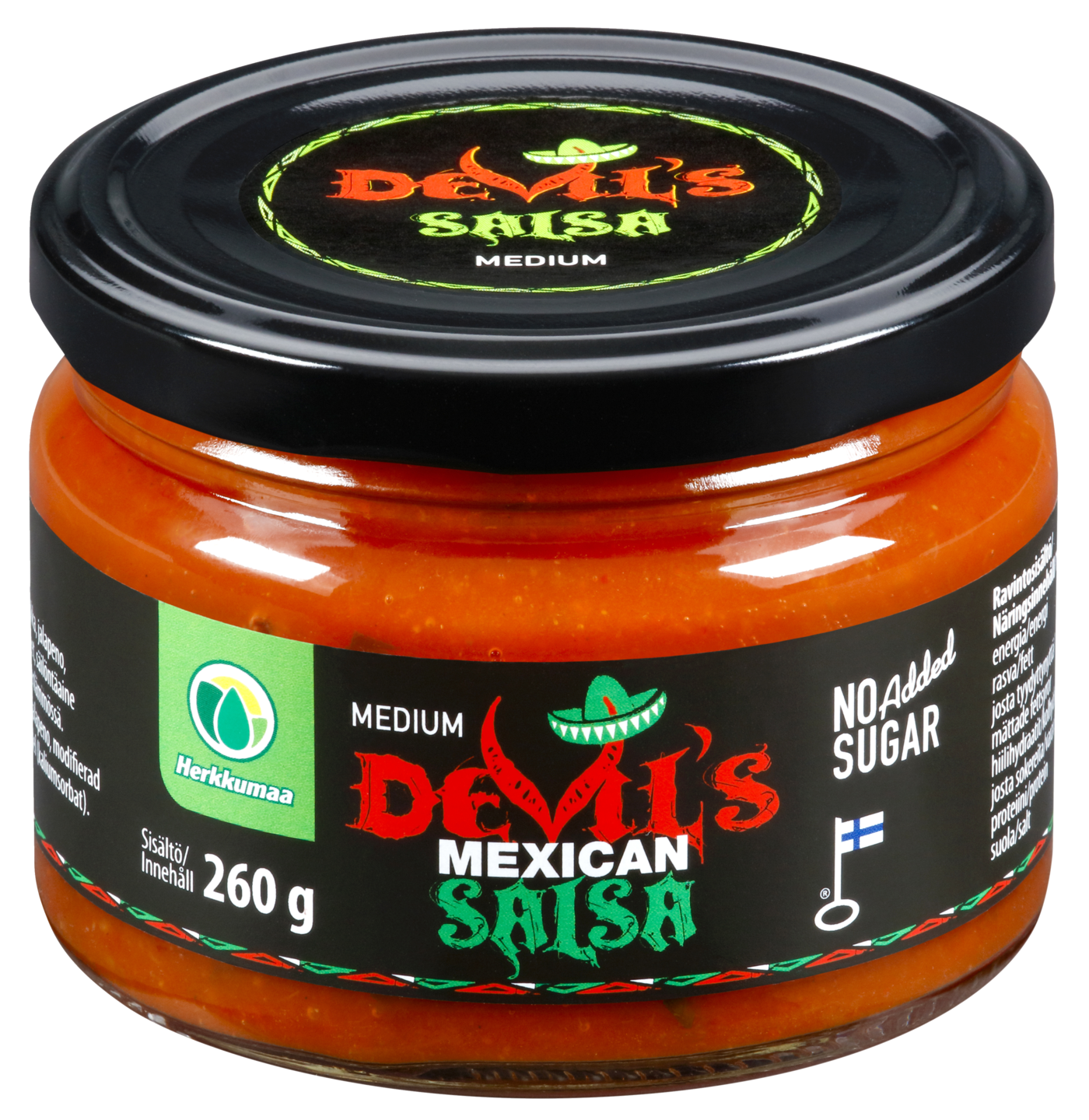 Devils tomaatti Mexican Salsa 260g | K-Ruoka Verkkokauppa