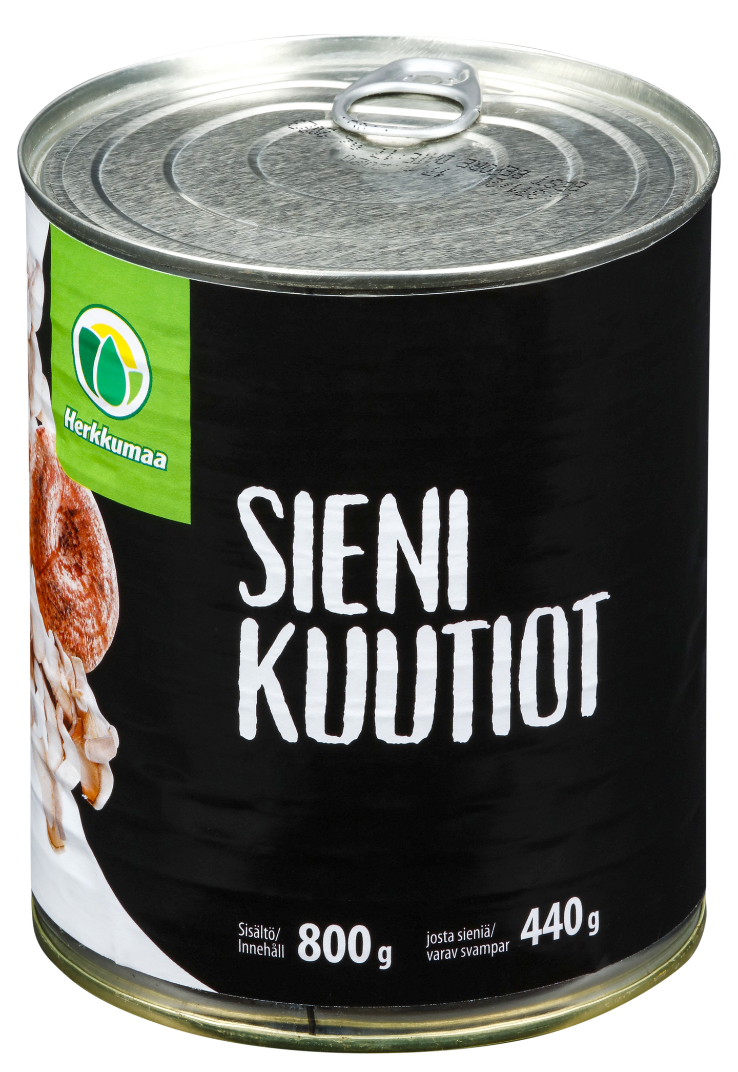 Herkkumaa sienikuutiot 800g/440g