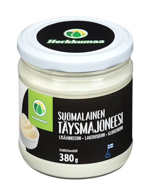Herkkumaa täysmajoneesi 380g