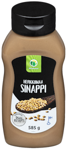 Herkkumaa sinappi 585g