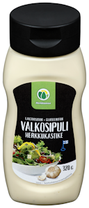 Herkkumaa valkosipulikastike 320g