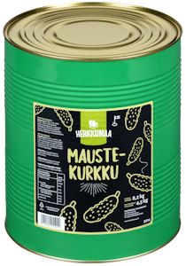 Herkkumaa maustekurkkuja 8,2/4,5kg