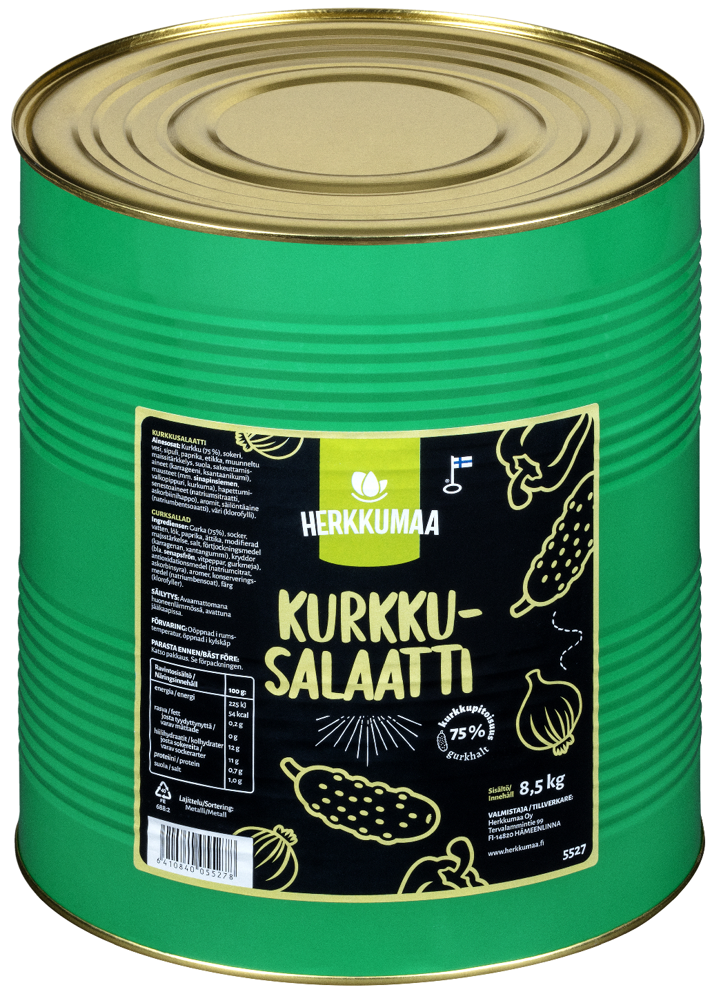 Herkkumaa kurkkusalaatti 8,5kg