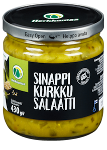 Herkkumaa Sinappikurkkusalaatti 430g