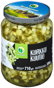 Herkkumaa Kurkkukuutio 710g/380g