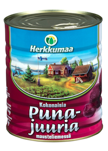 Herkkumaa punajuuri kokonainen 3,1/2,0kg