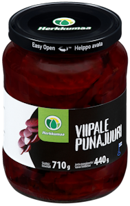 Herkkumaa Viipaloituja punajuuria 710g/440g