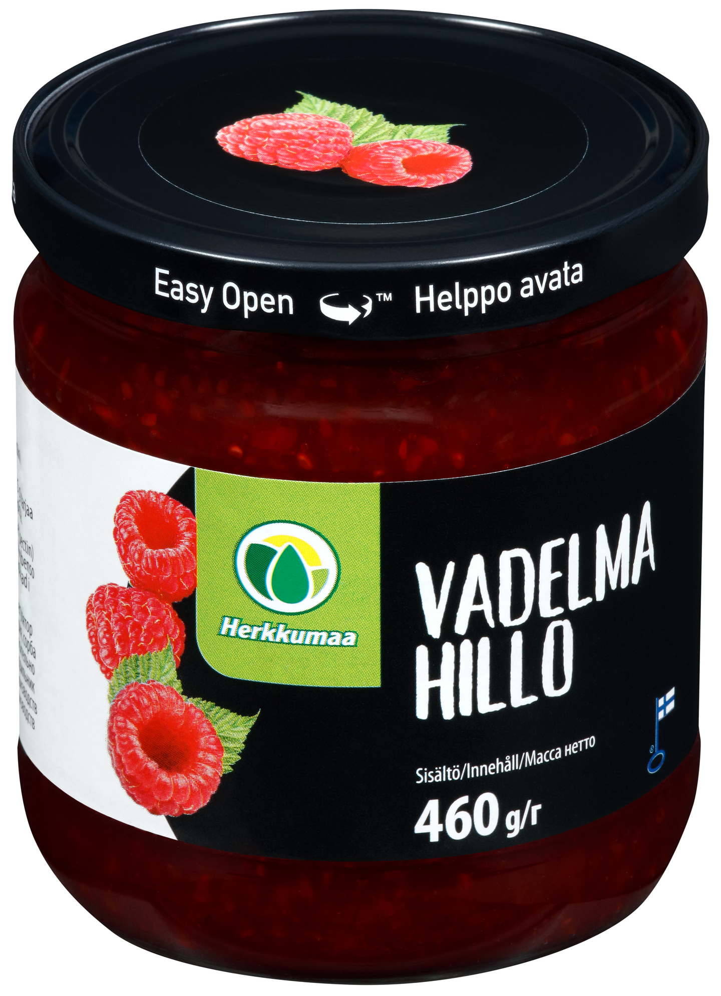 Herkkumaa Vadelmahillo 460g