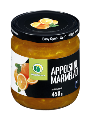 Herkkumaa Appelsiinimarmeladi 450g