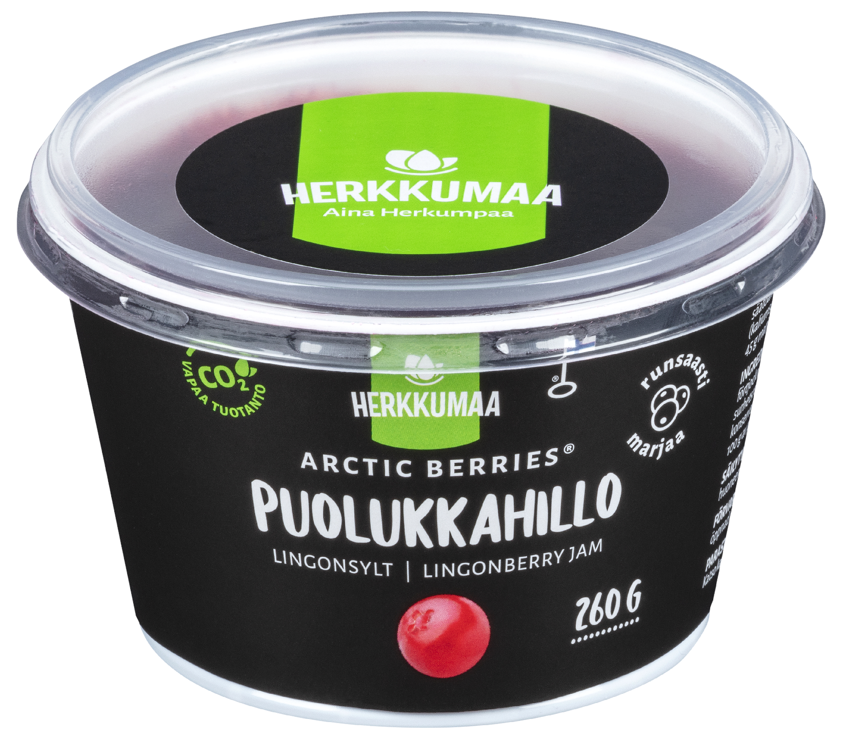 Arctic Berries Puolukkahillo 260g