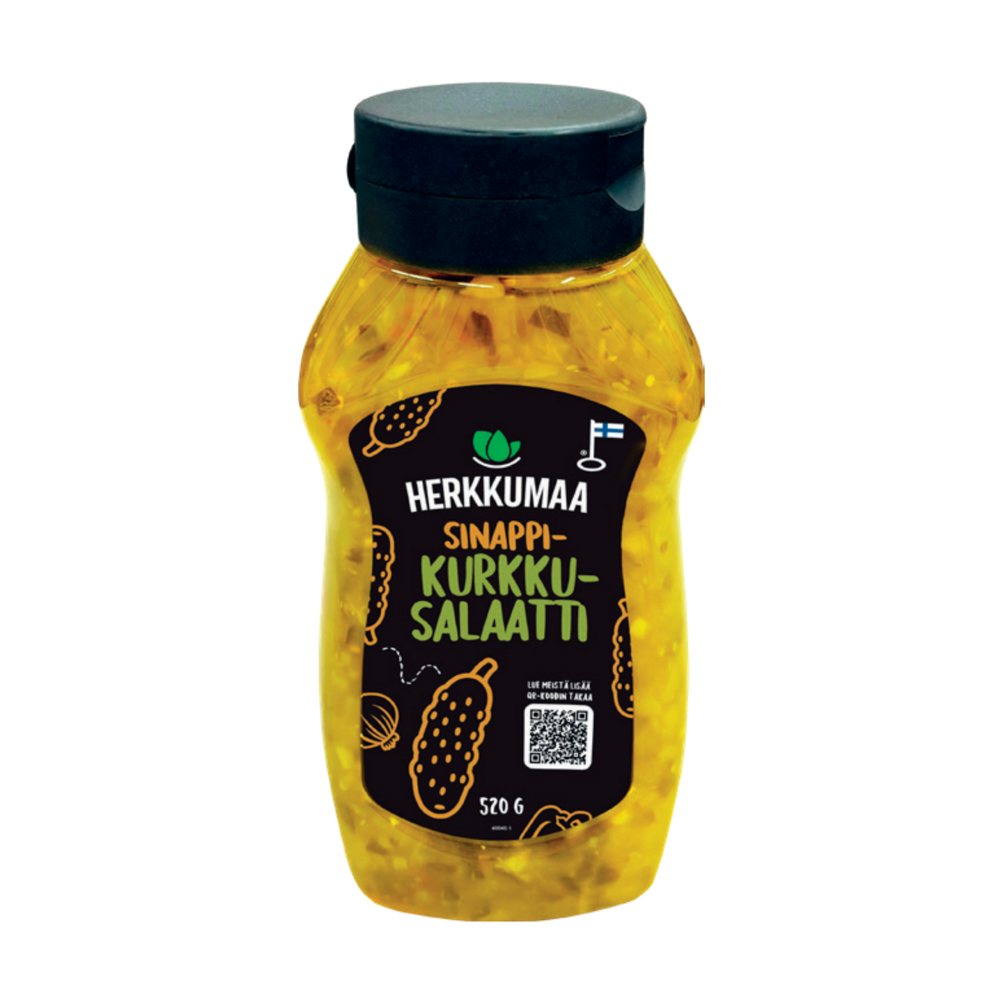 Herkkumaa Sinappikurkkusalaatti 520g