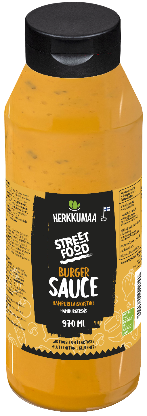 Herkkumaa Street Food burger sauce 970ml