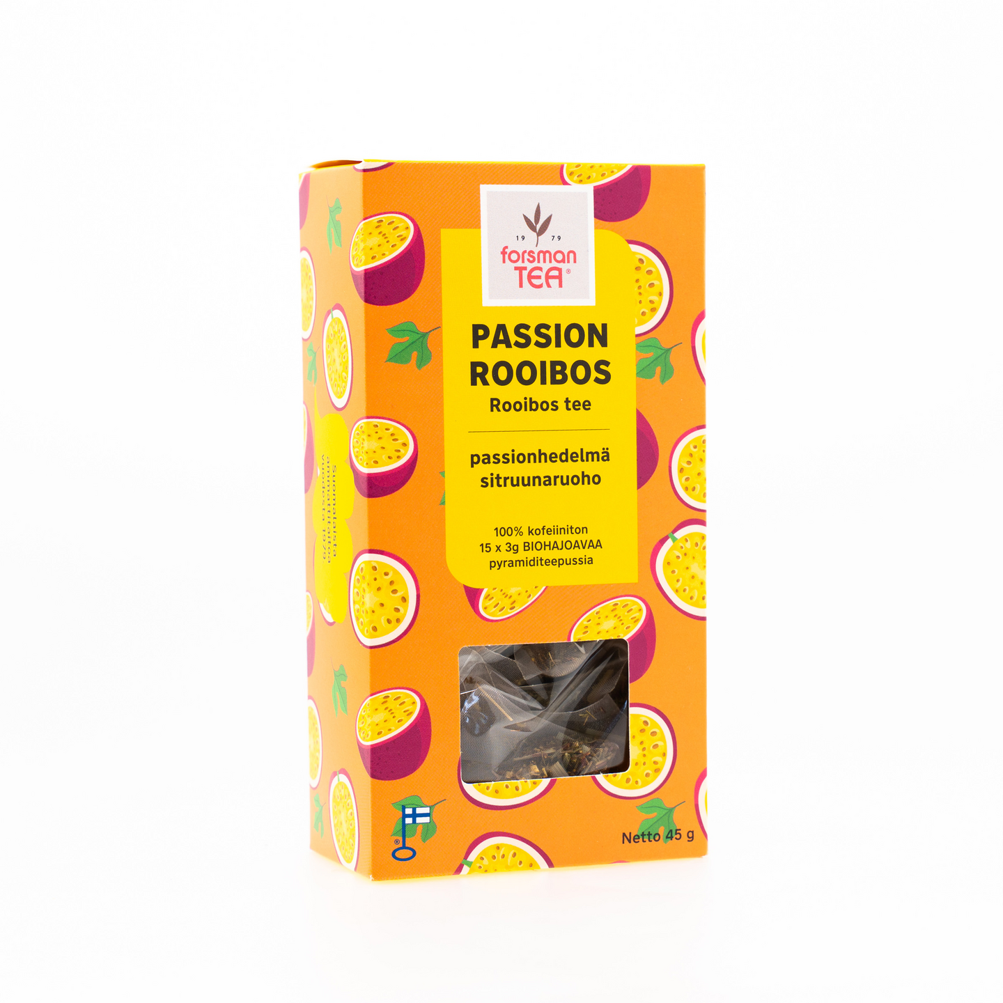 Forsman Pyramid tee 45g passion rooibos