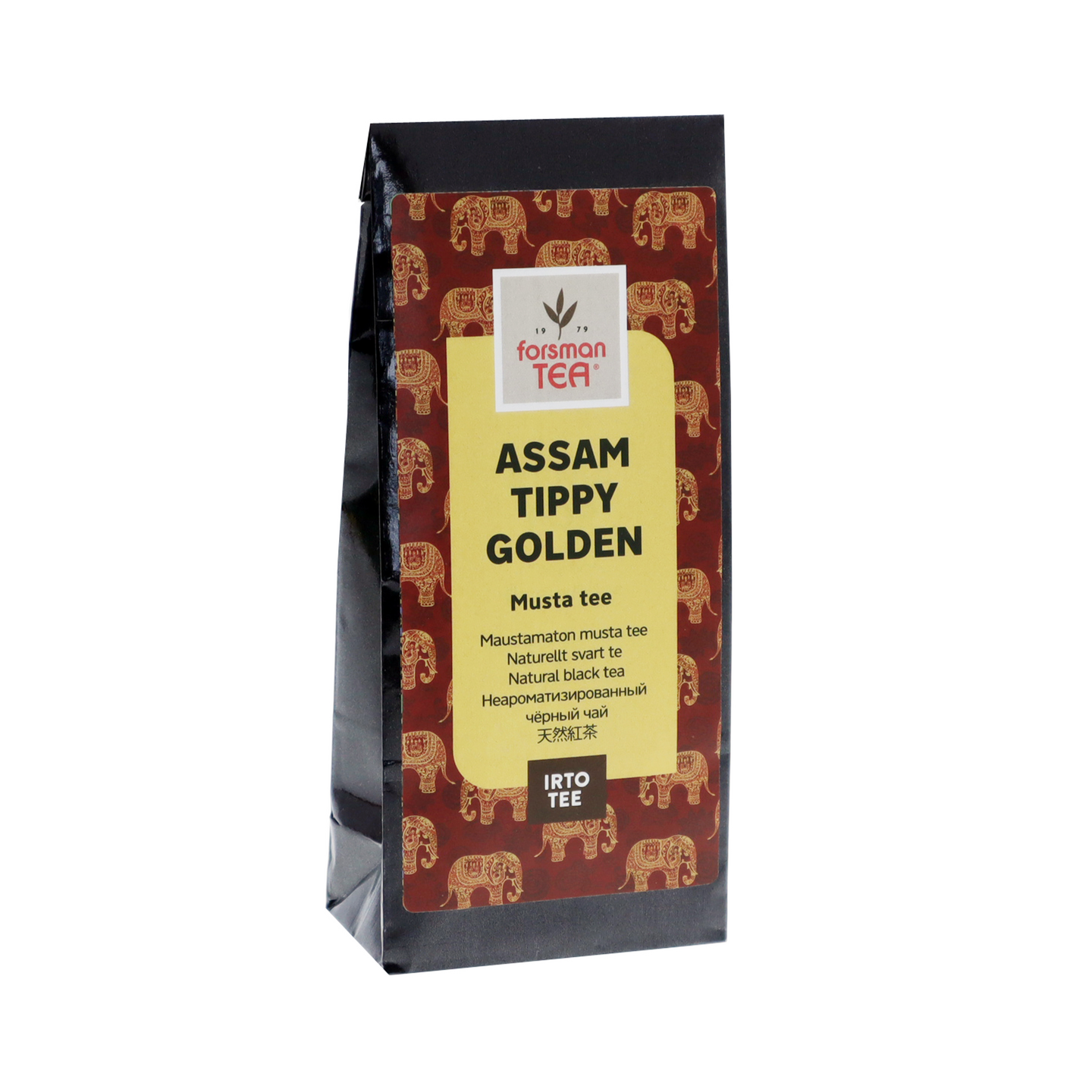 Forsman Assam Tippy Golden musta lehtitee 60g