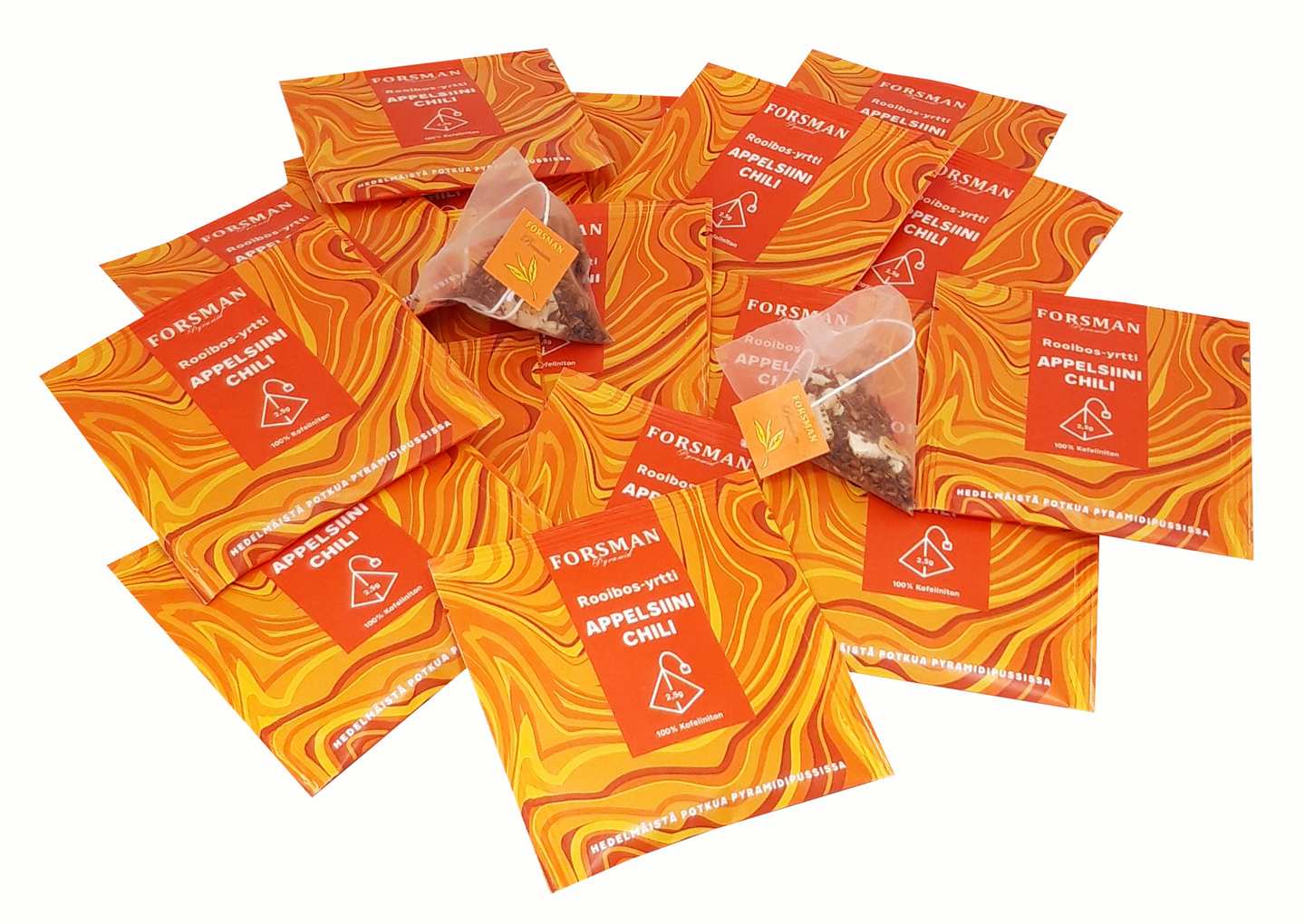 Forsman tea Envelope Rooibos appelsiini-chilitee 50x2,5g