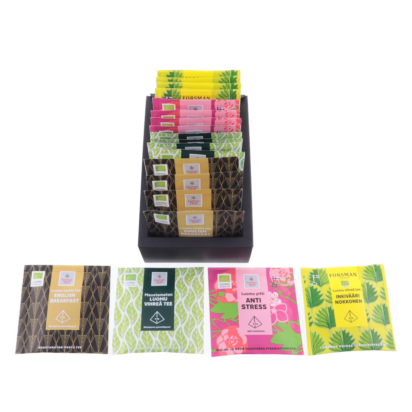 Forsman tea pyramidisekoitus A 20x2,5g luomu