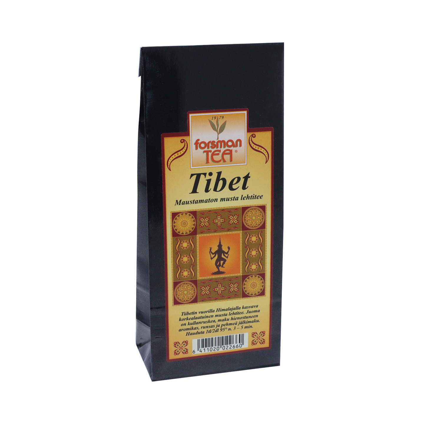 Forsman 60g Tibet musta tee maustamaton | K-Ruoka Verkkokauppa