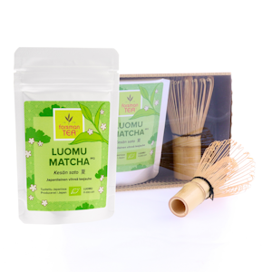 Forsman tea Japan Matcha 30g ja vispilä