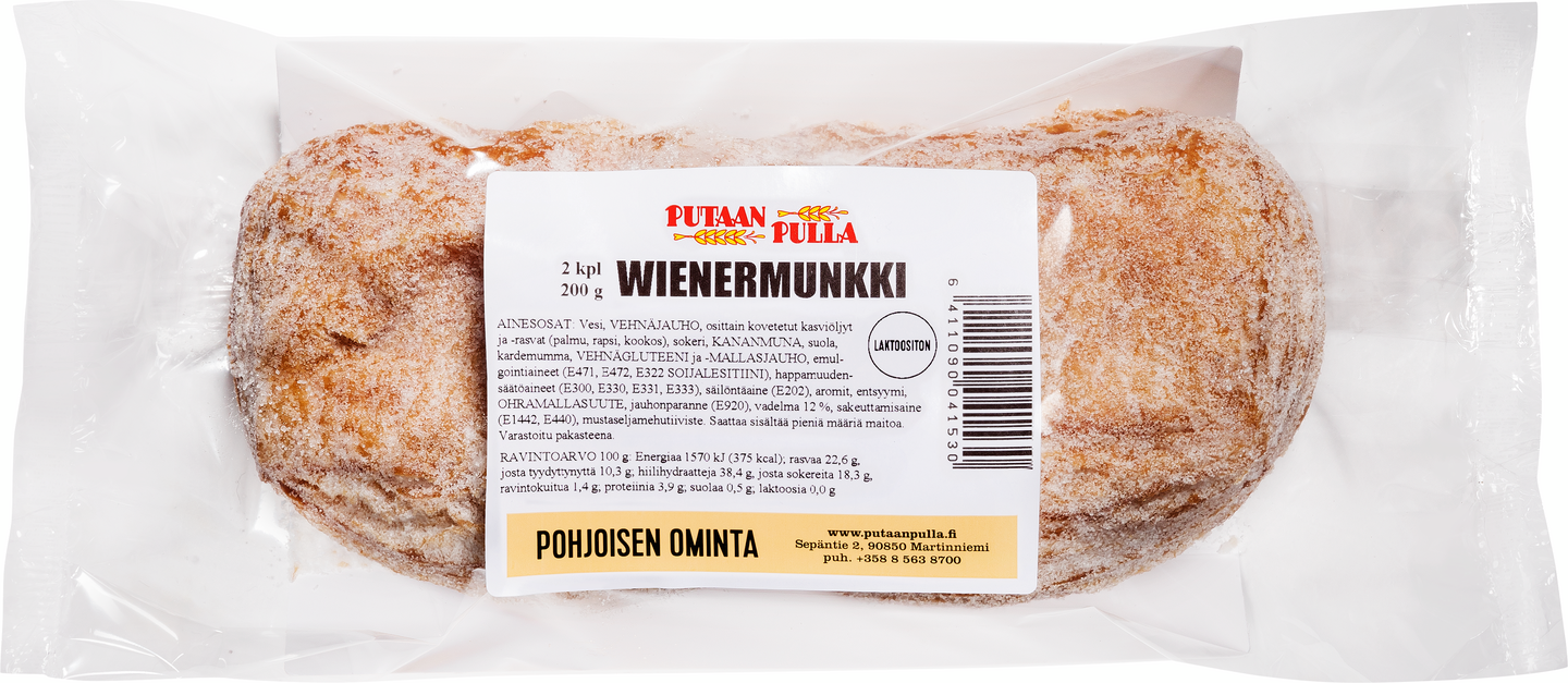 PutaanPulla Wienermunkki 200g