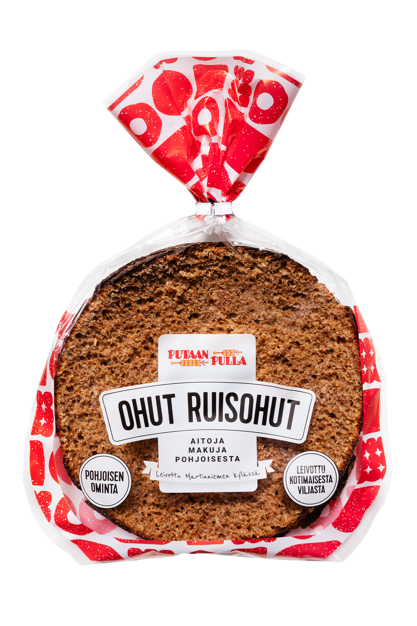 Putaan Pulla Ohut Ruisohut ruisreikäleipä 170g