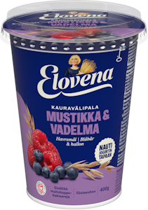 Elovena kauragurtti 400g mustikka-vadelma gluteeniton