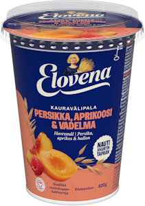 Elovena kauragurtti 400g persikka-aprikoosi-vadelma gluteeniton