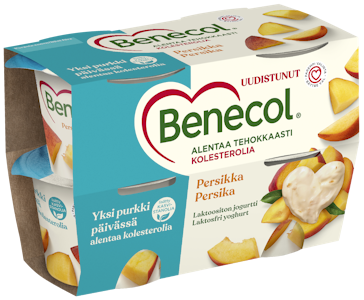 Benecol jogurtti 4x115g persikka