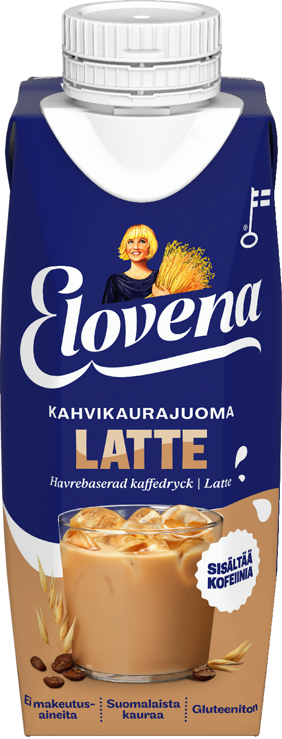 Elovena latte kahvikaurajuoma 2,5dl UHT