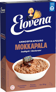 Elovena 6x35g annospikapuuro mokkapala