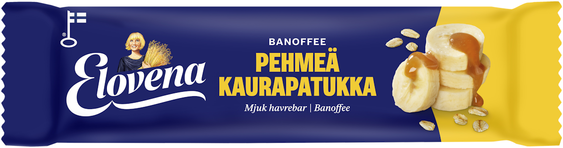 Elovena pehmeä kaurapatukka 30g banoffee