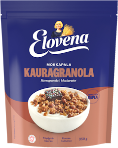 Elovena kauragranola 350g mokkapala