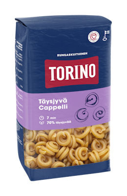 Torino täysjyvä cappelli pasta 500 g