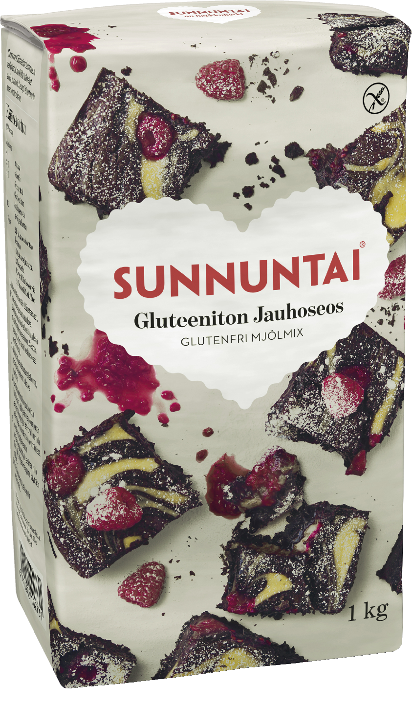 Sunnuntai gluteeniton jauhoseos 1 kg