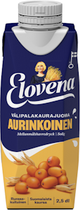 Elovena välipalakaurajuoma 2,5dl aurinkoinen