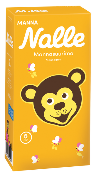 Nalle Manna mannasuurimoita 500 g