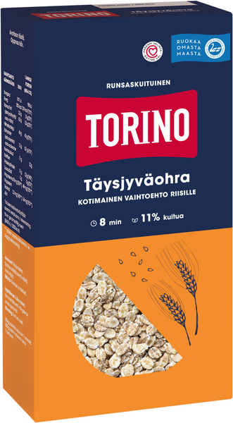 Torino täysjyväohra 500 g