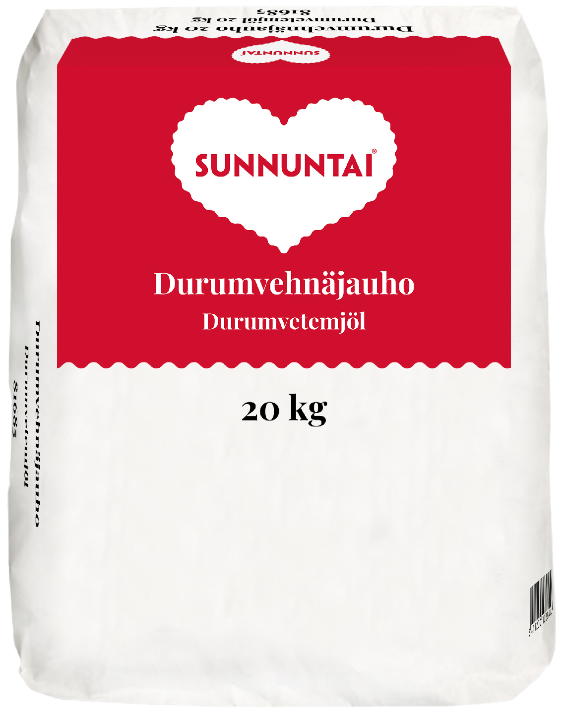 Sunnuntai durumvehnäjauho 20kg