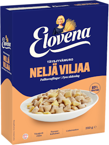 Elovena 4-viljan täysjyvämuro 350 g