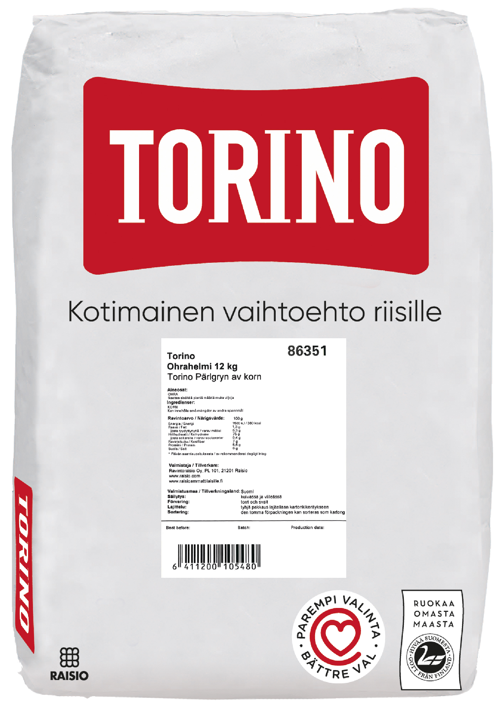 Torino ohrahelmi 12kg