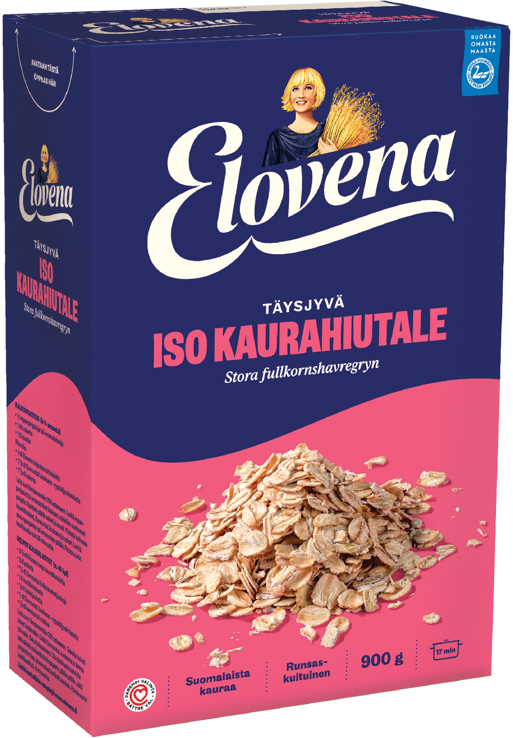 Elovena iso kaurahiutale 900 g