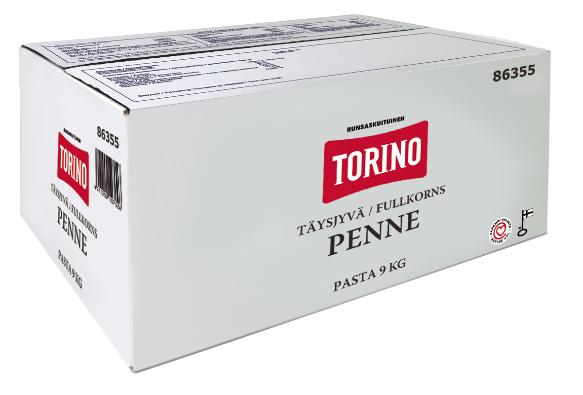 Torino täysjyväpenne pasta 9kg
