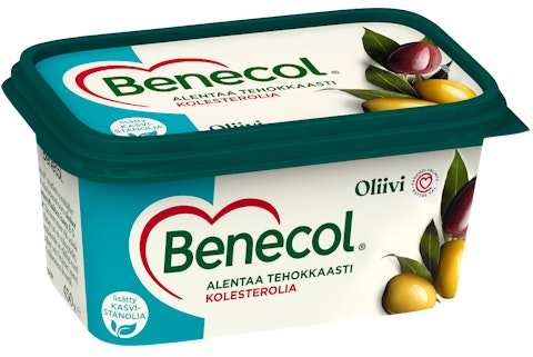 Benecol 55% oliivi kasvirasvalevite 450 g
