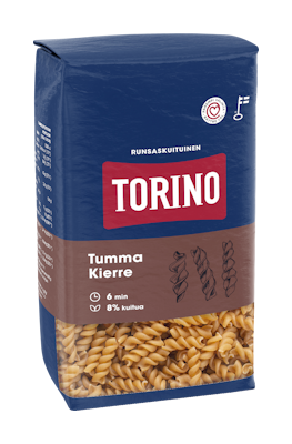 Torino tumma kierrepasta 500g