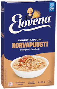 Elovena 6x40g korvapuusti