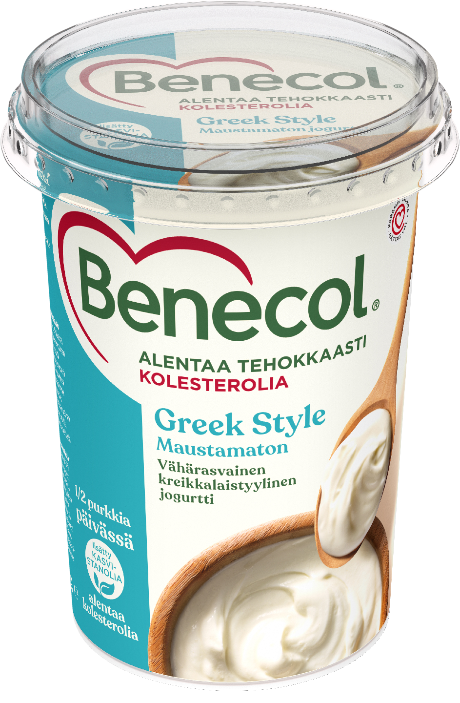 Benecol maustamaton kreikkalaistyylinen jogurtti 450g