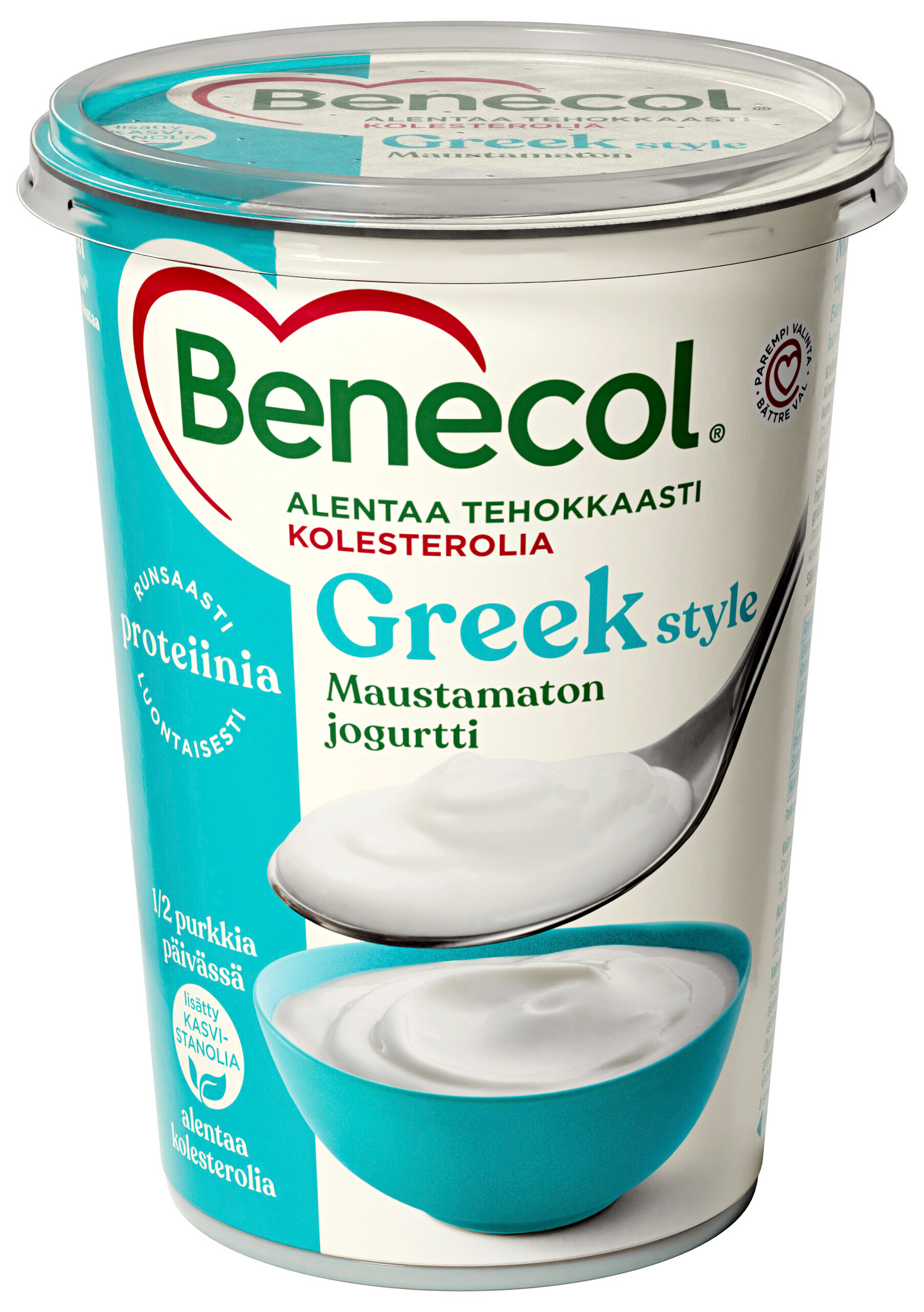 Benecol maustamaton kreikkalaistyylinen jogurtti 450g