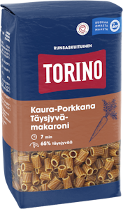 Torino Kaura-Porkkana Täysjyvämakaroni 380 g