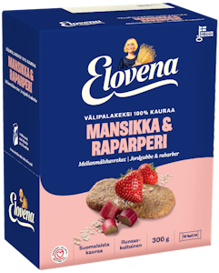 Elovena 100%-kauraa keks 10x30g mans-rap