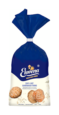 Elovena gluteenittomat halkaistut kaurapalat 4 kpl/320g pakaste