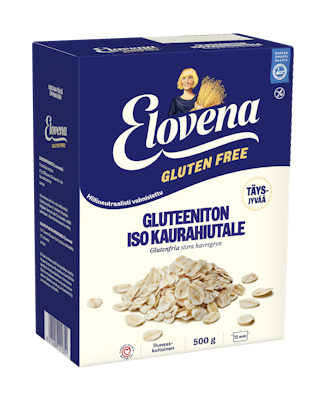 Elovena Gluteeniton iso kaurahiutale 500g